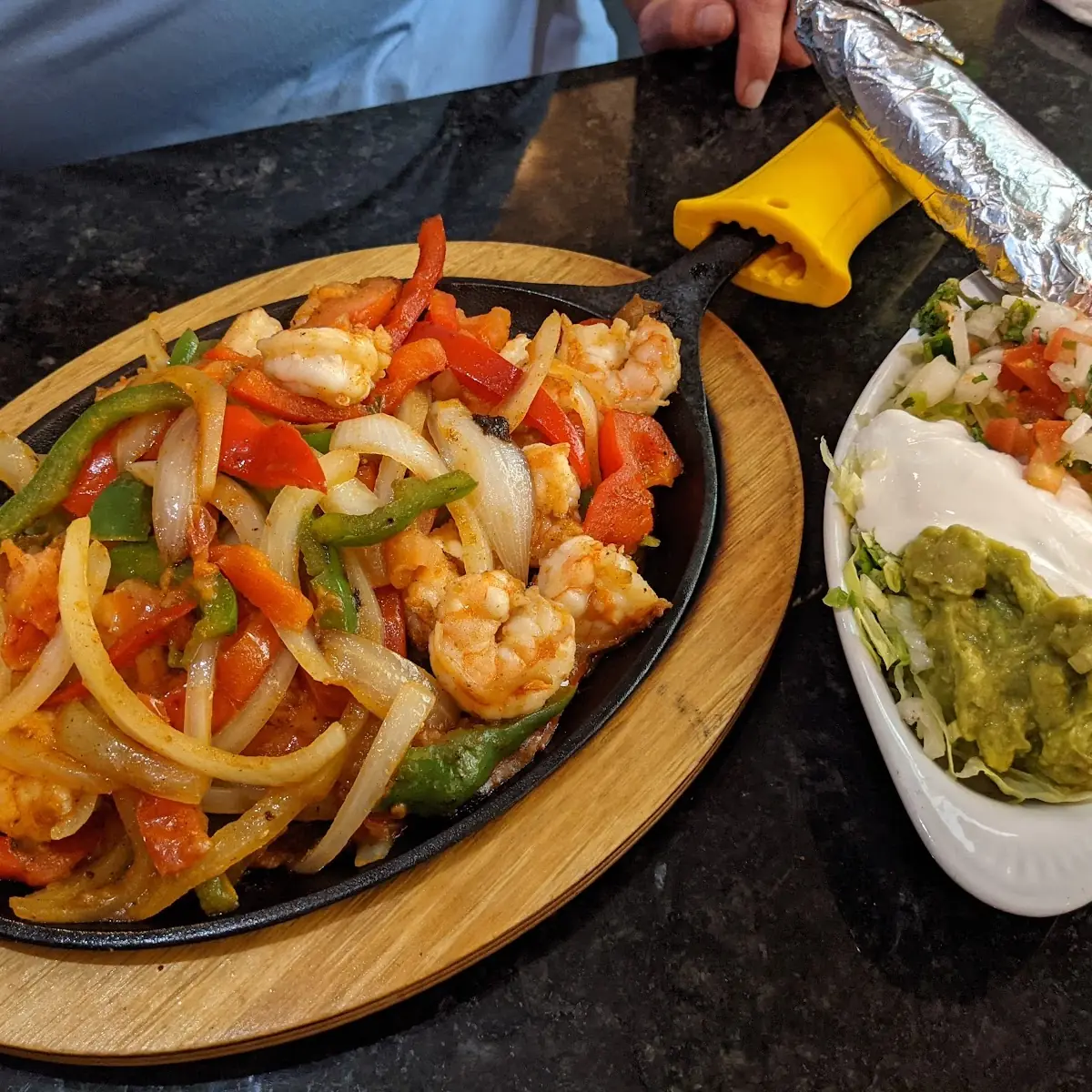 Shrimp Fajita Quesadilla