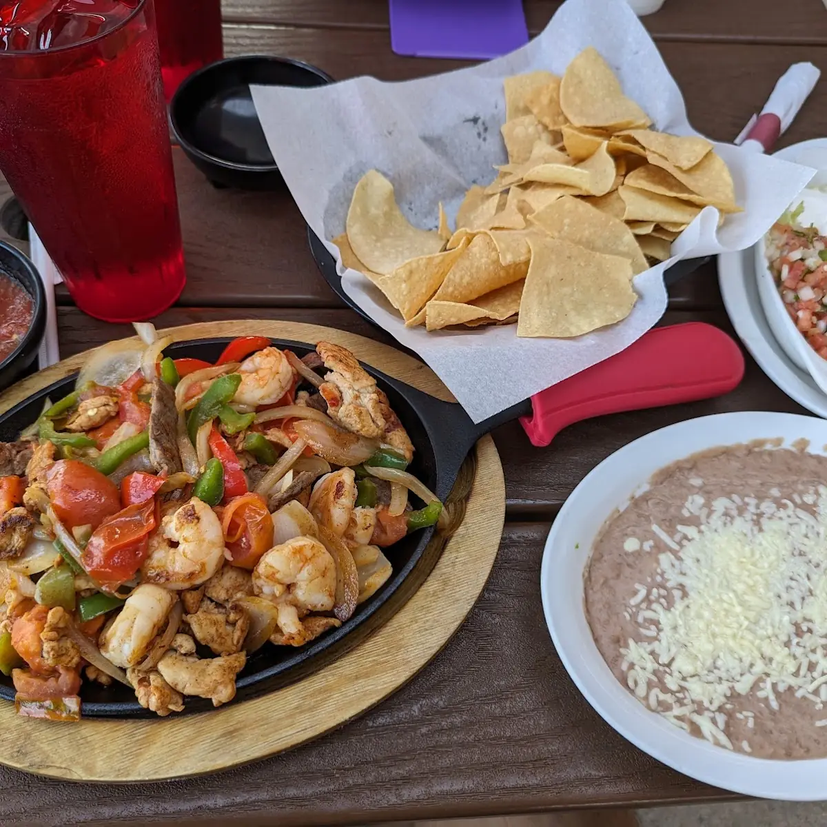 Shrimp Fajitas