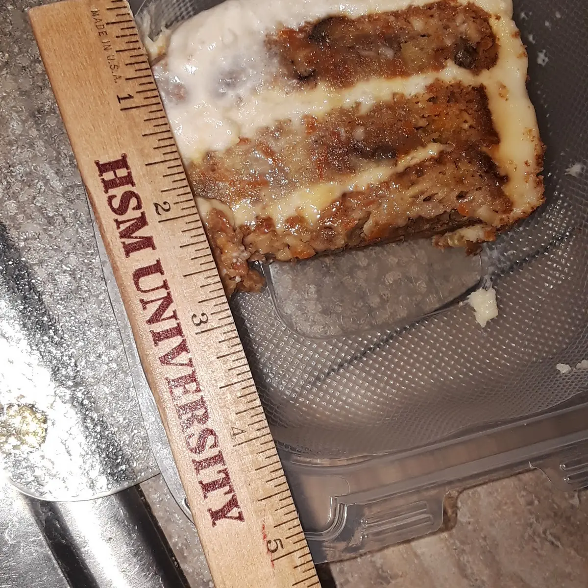 A Sliver of Carrot Cake