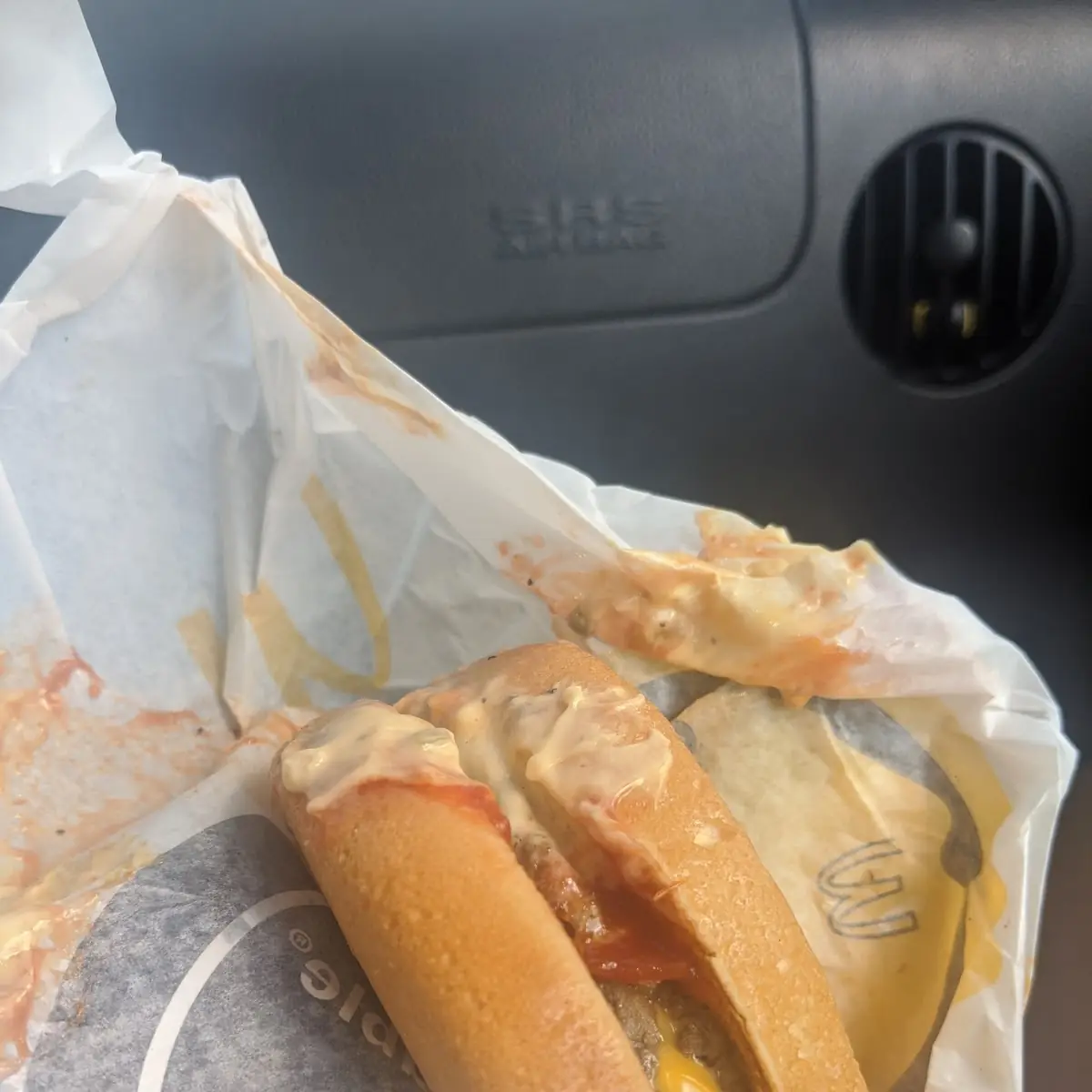 Mcdouble with Mac Sauce