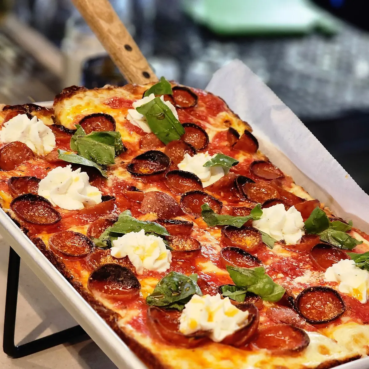 Pepperoni Pan Pizza