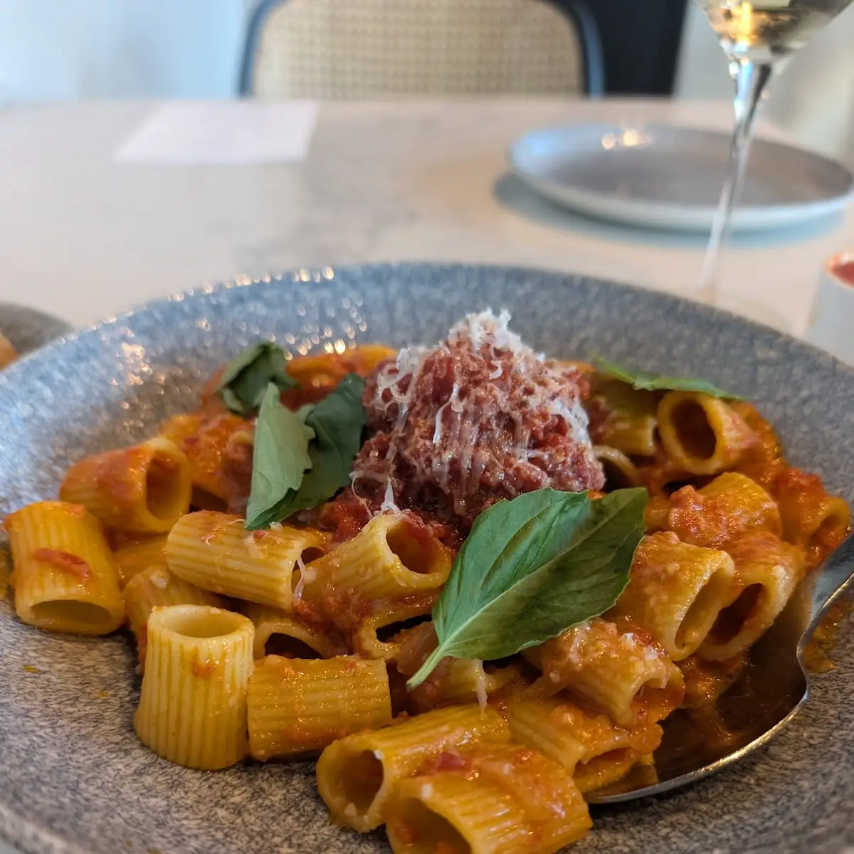 Spicy Vodka Rigatoni
