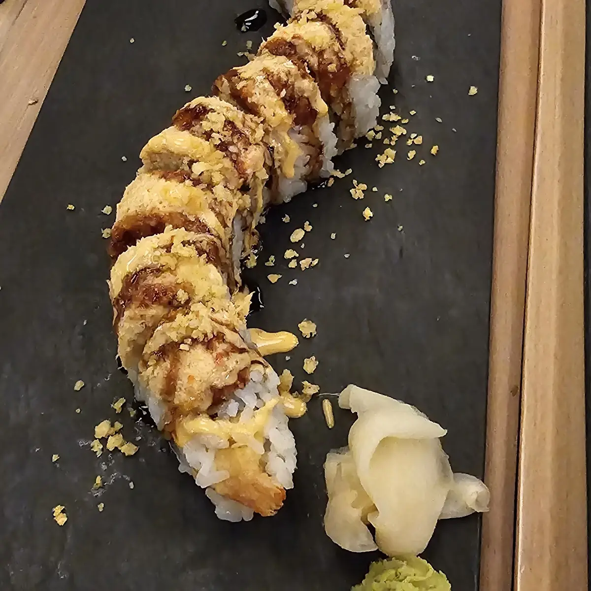 Crunchy Sushi Roll Platter