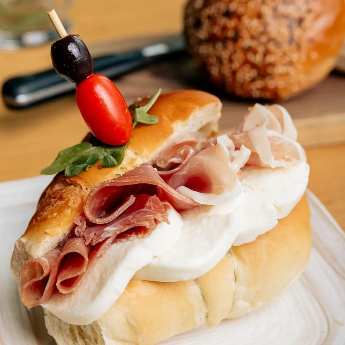 Parma & Mozzarella Sandwich