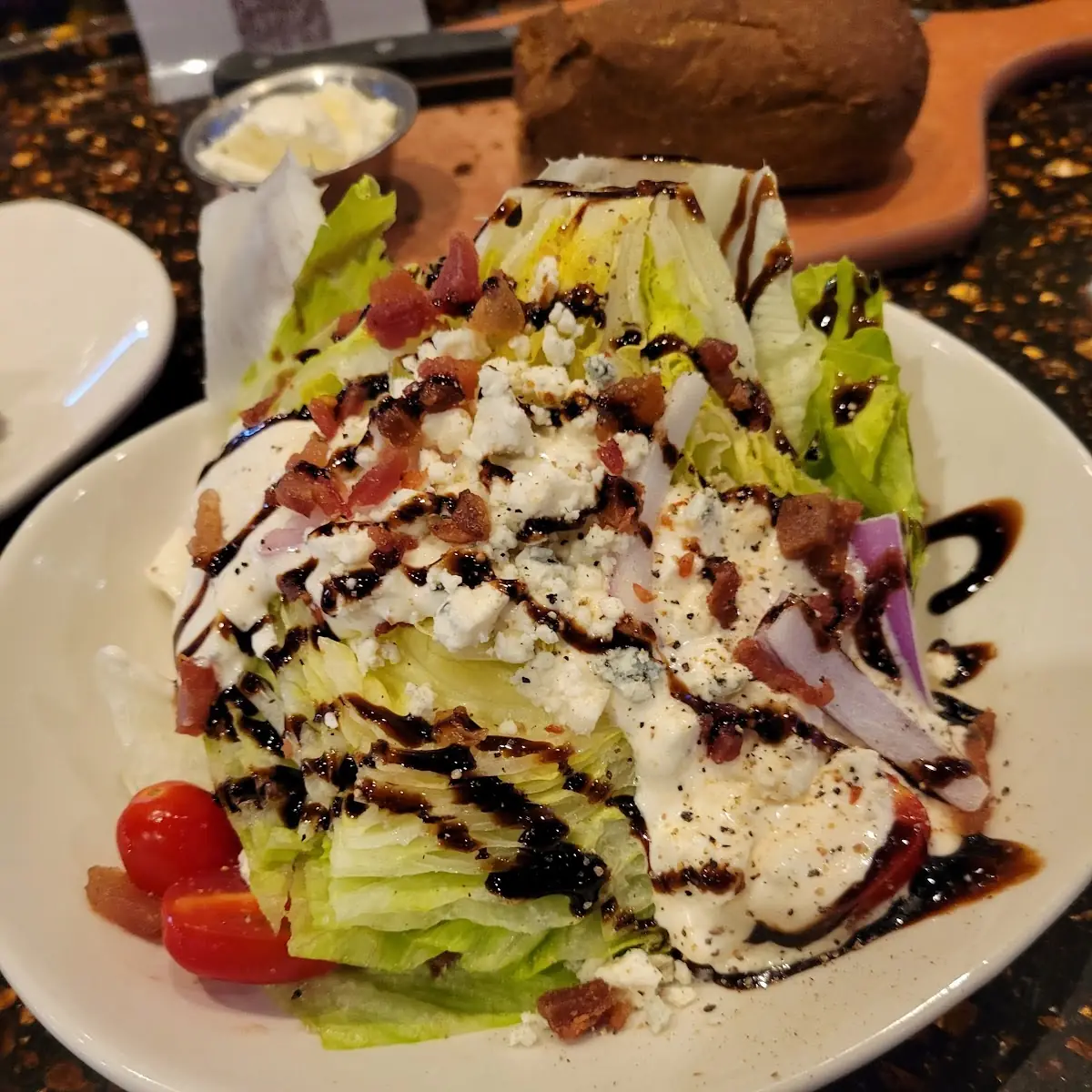Classic Blue Cheese Wedge Side Salad