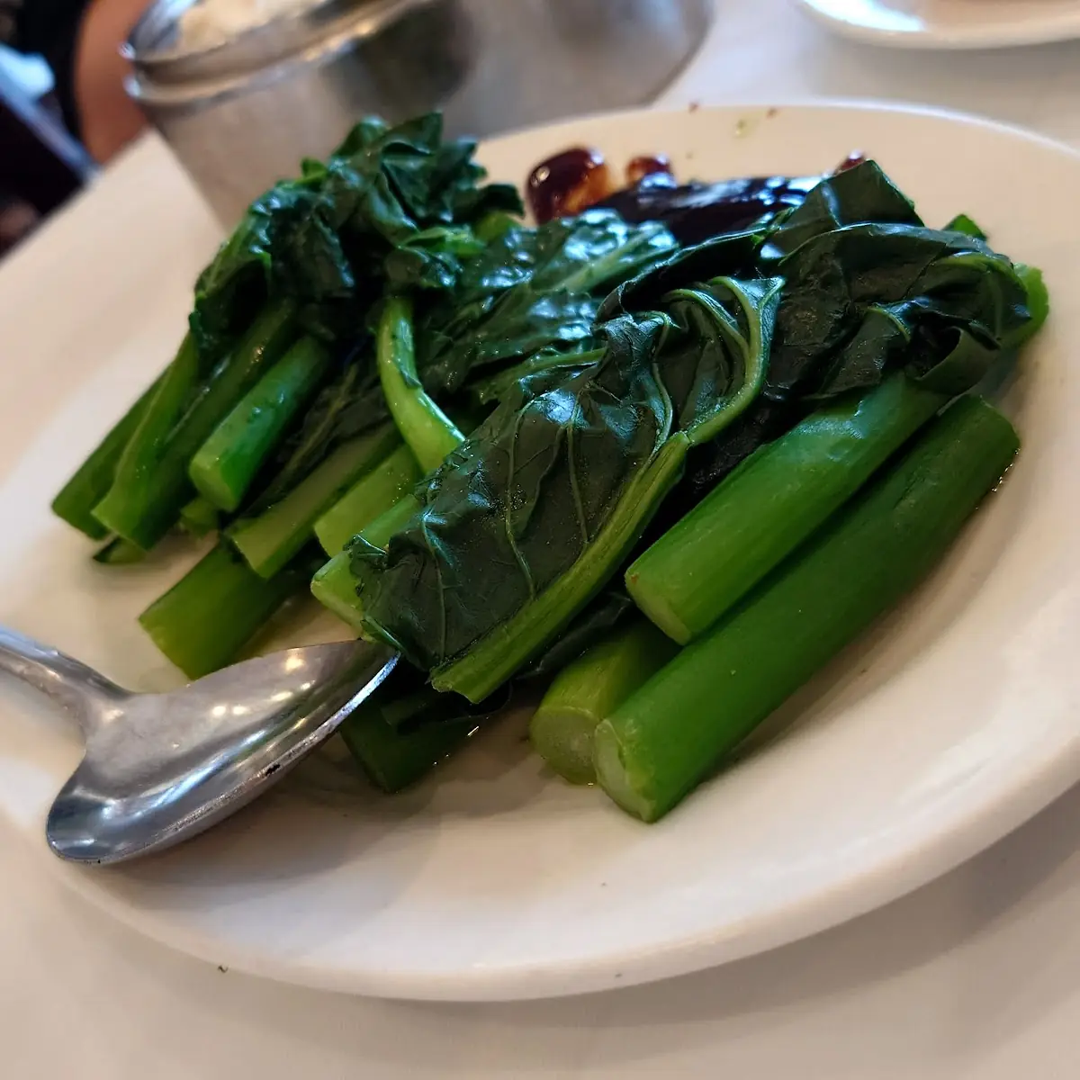 Chinese Broccoli w Garlic