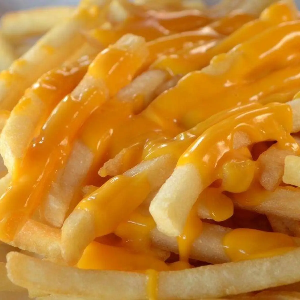 French Fries with Cheese Sauce