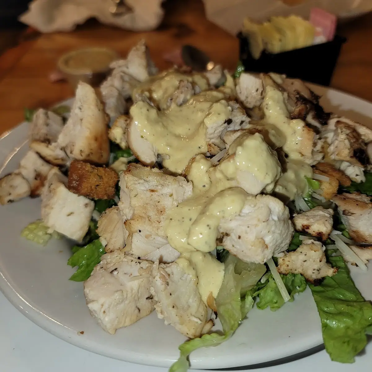 Caesar Salad with Grilled Chicken
