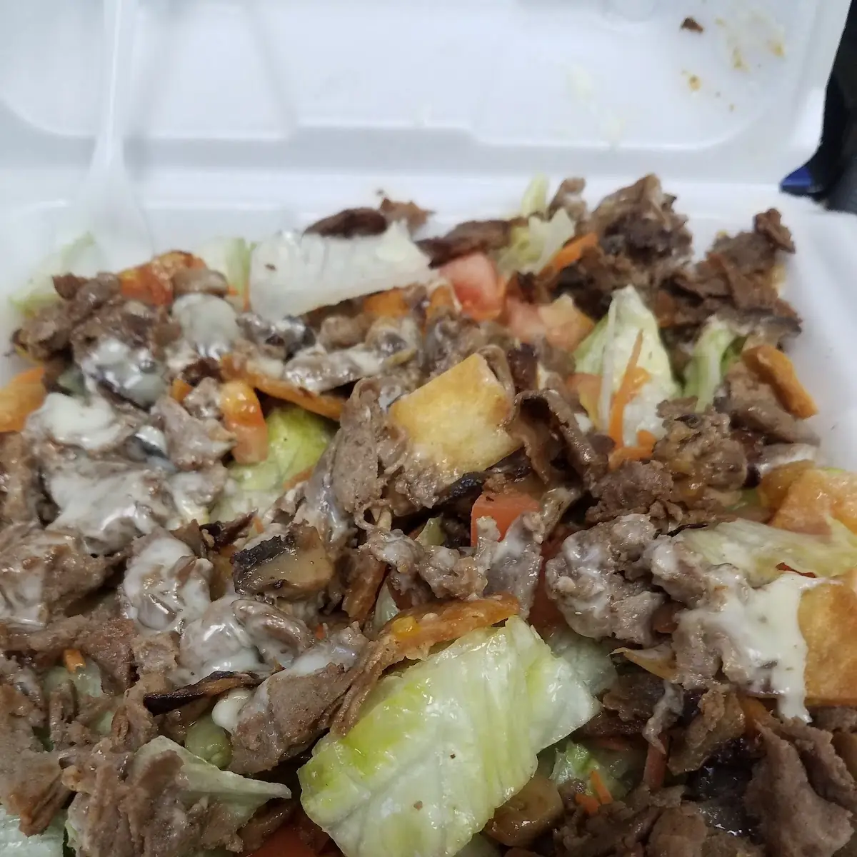 Cheese Steak Salad