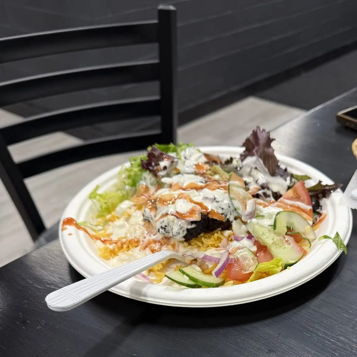 Combo Salad Chicken Lamb