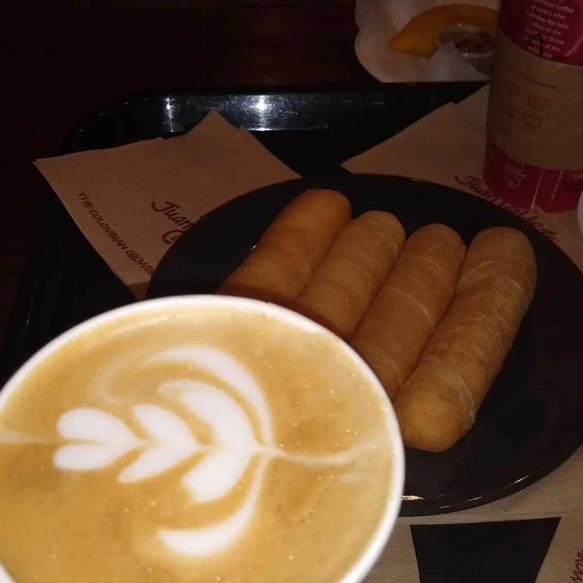 Latte and Cheese Sticks