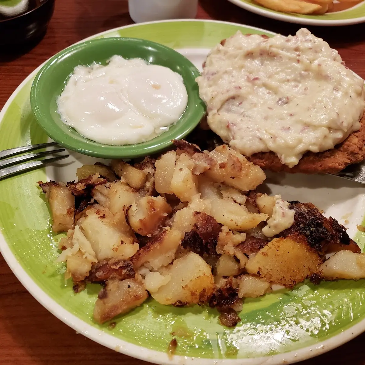 Country Fried Steak & Eggs