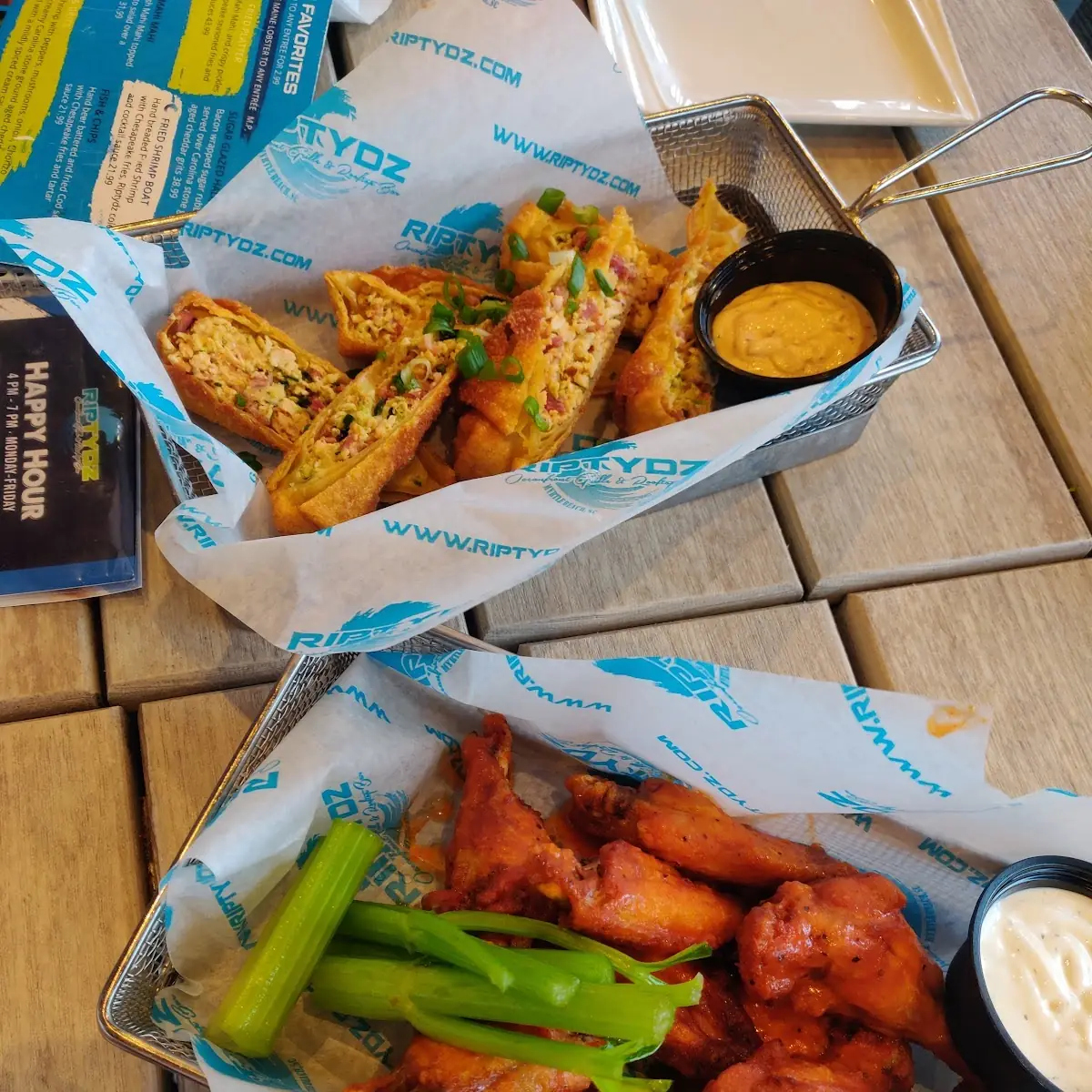 Crispy Buffalo Wings with Celery Sticks