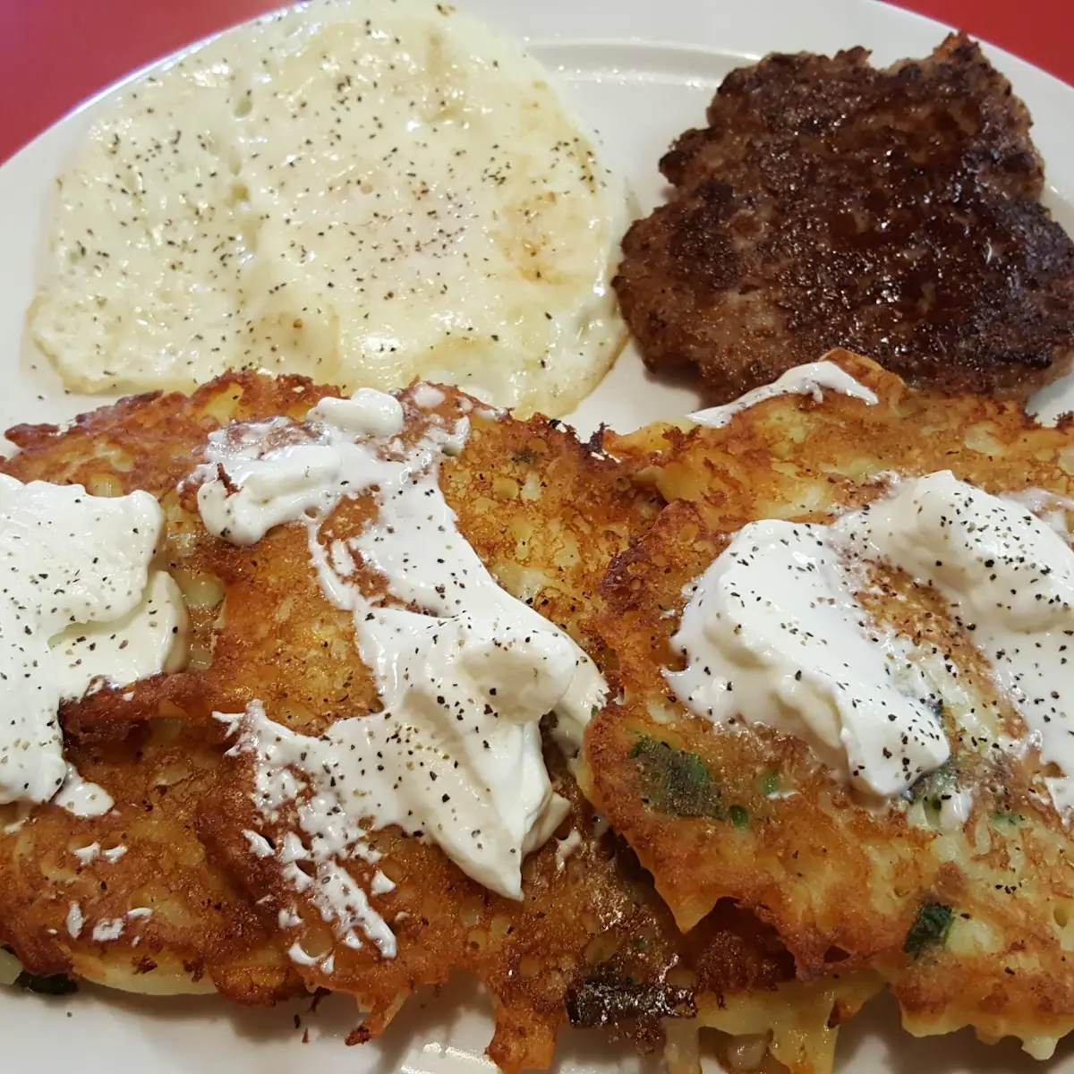 Potatoe Pancake Breakfast