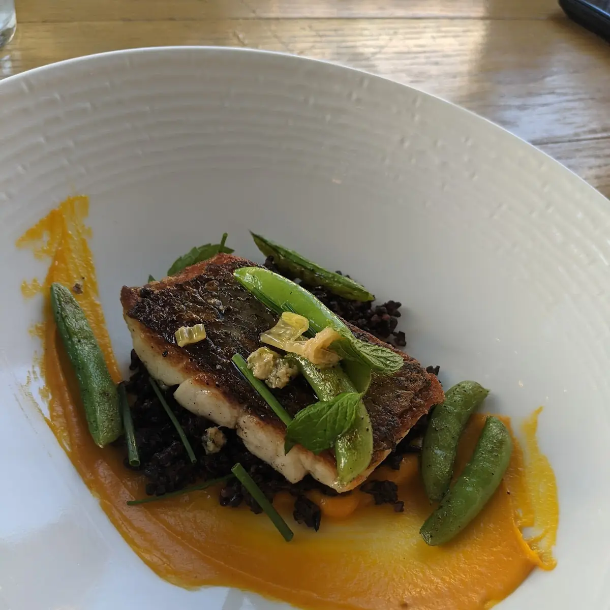 Pan-Seared Mediterranean Stone Bass