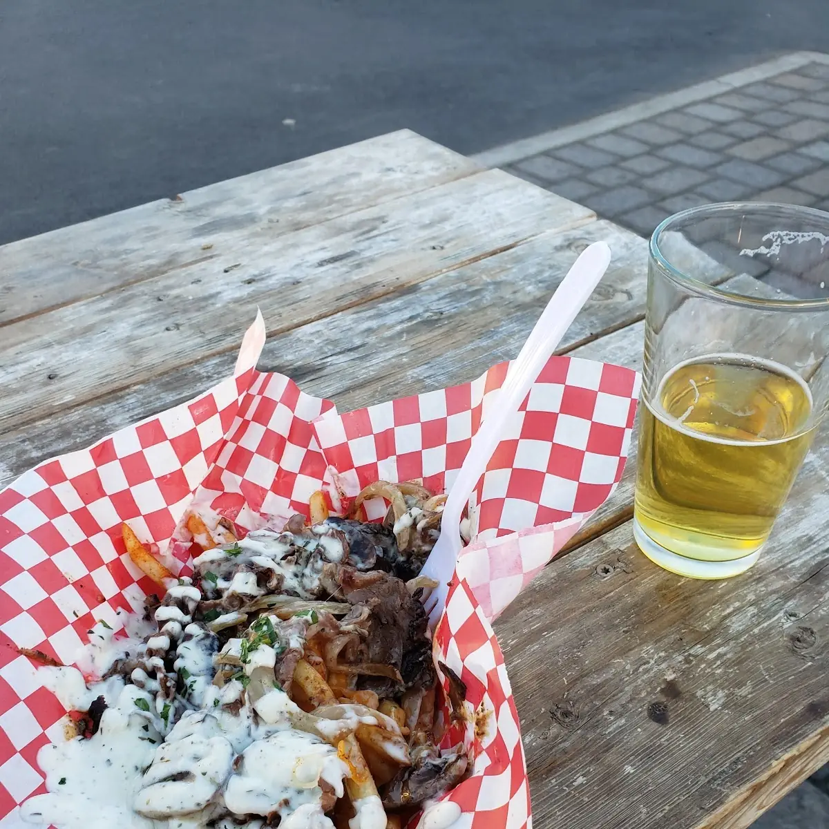 Philly Filly on Cheese Fries
