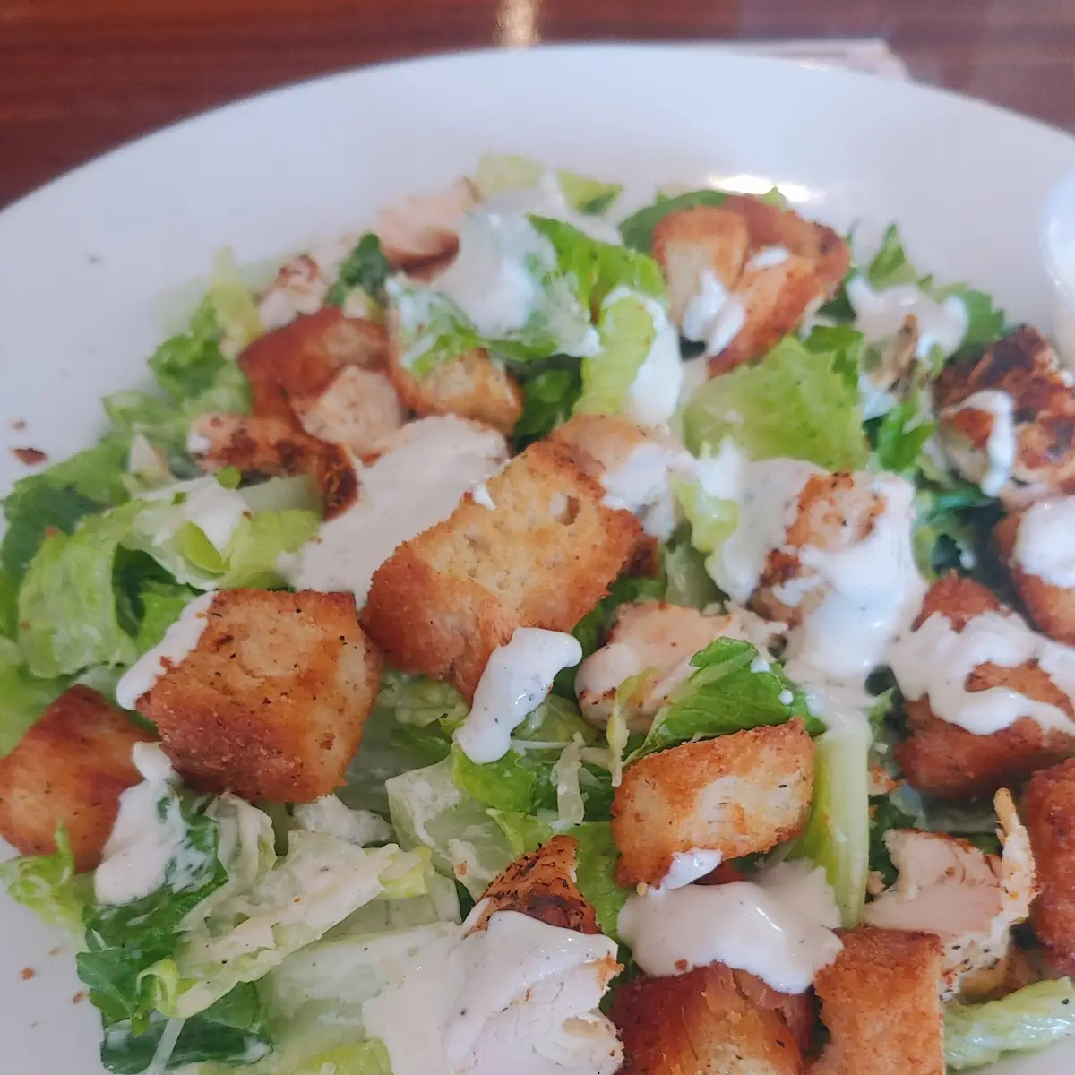 Grilled Chicken Caesar Salad