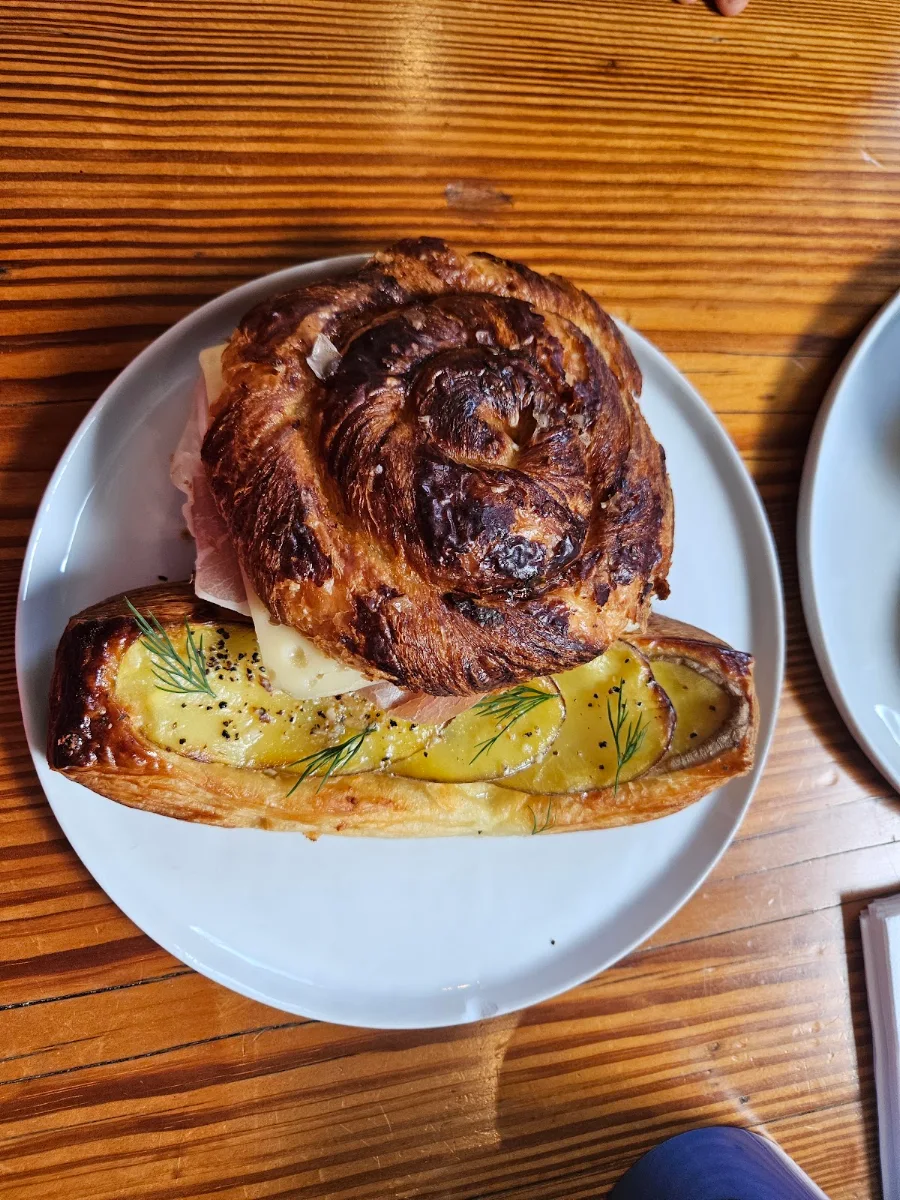 Croissant and Ham