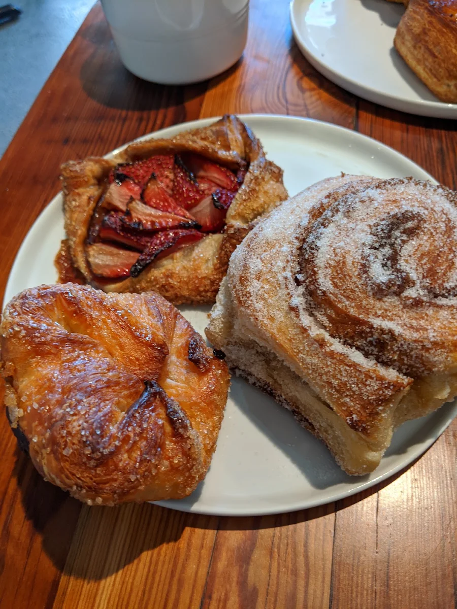Strawberry Galette Cinnamon Roll Kouign-Amann