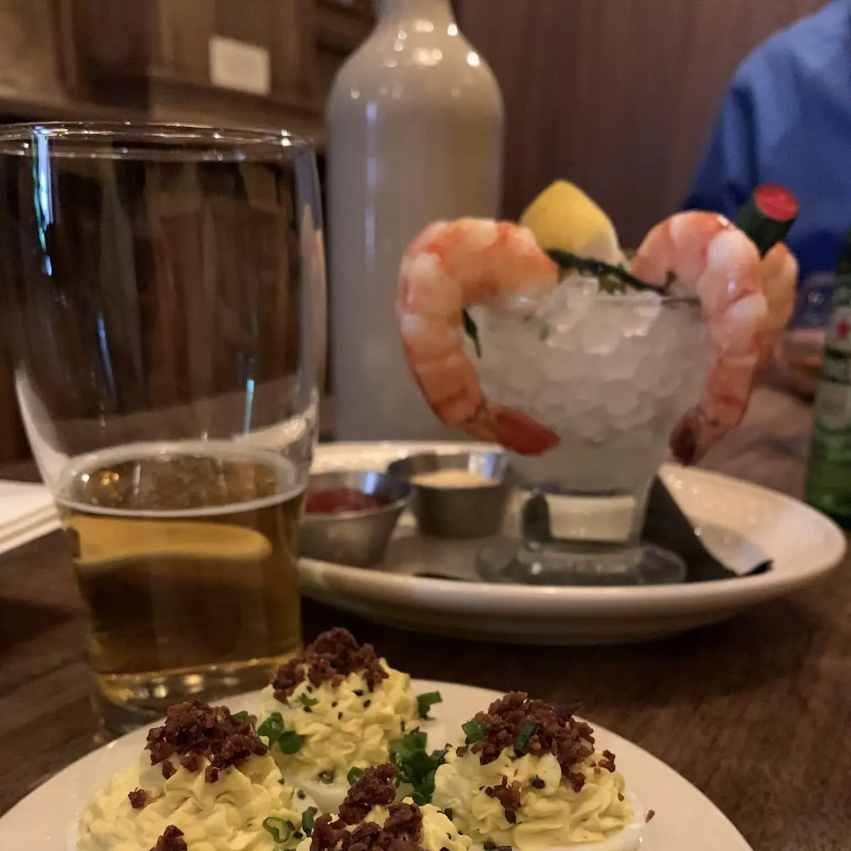 Lobster Deviled Eggs with Caviar