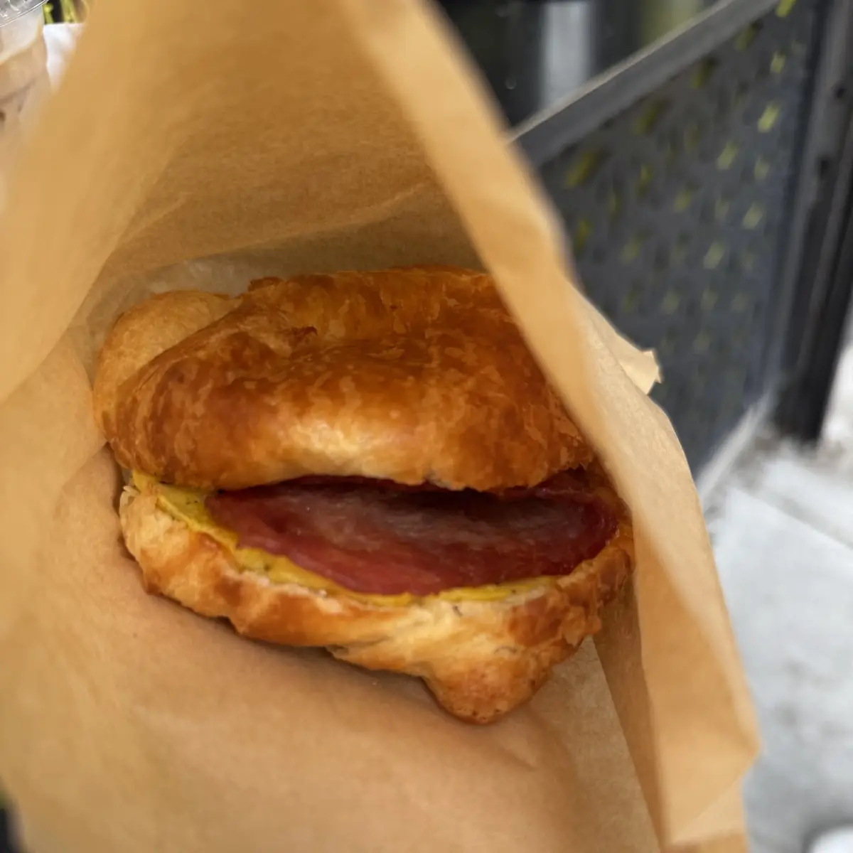 Ham and Cheese Croissant