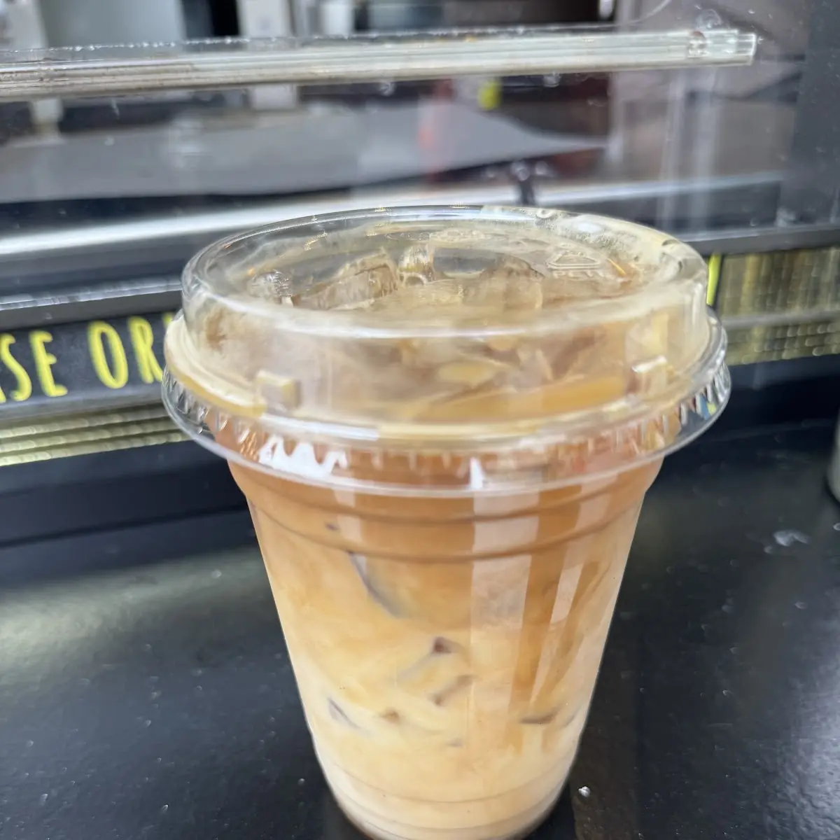 Iced Vanilla Latte