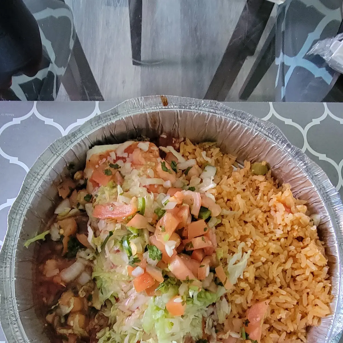 12. One Taco, One Chile Relleno and One Burrito