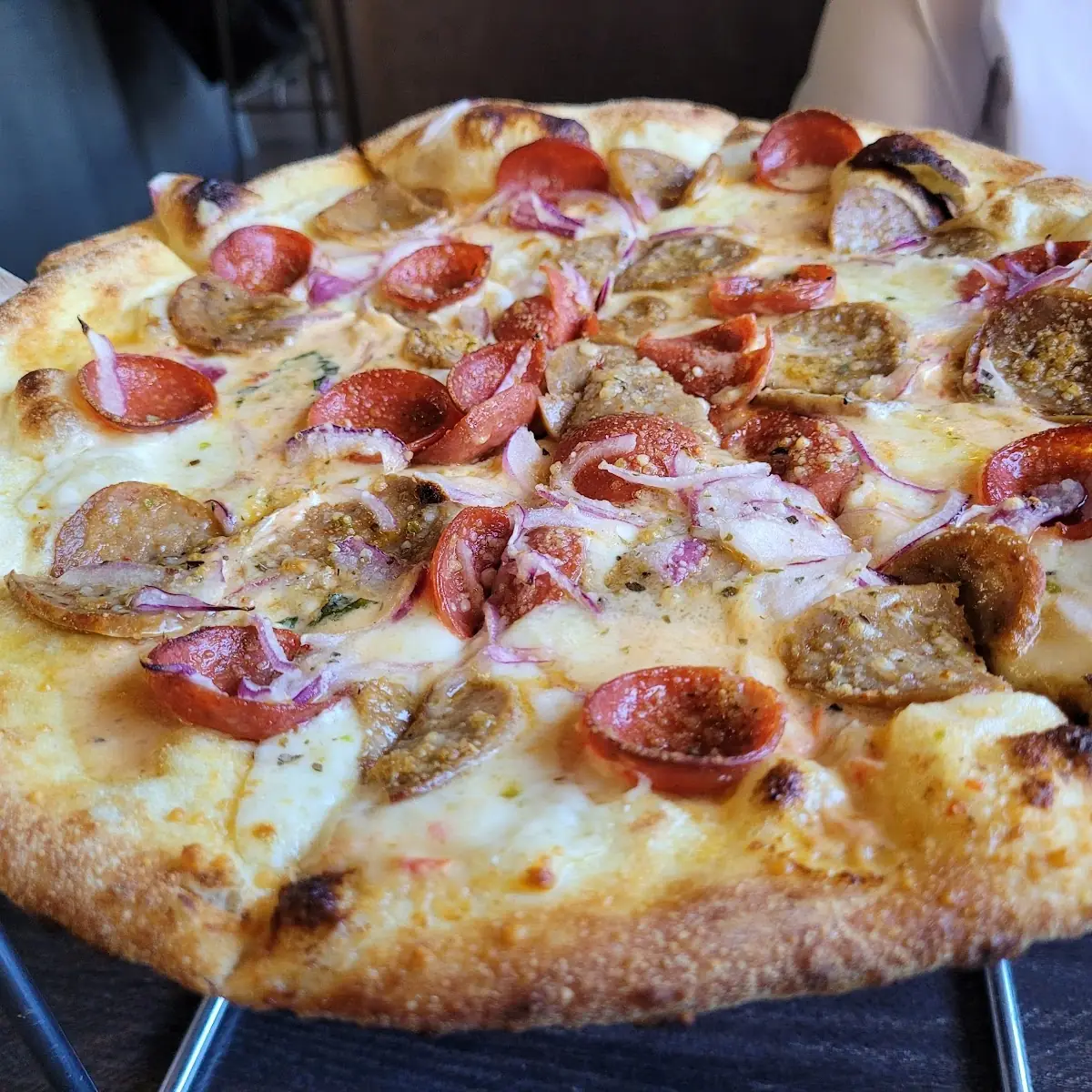 Sausage & Pepperoni Pizza