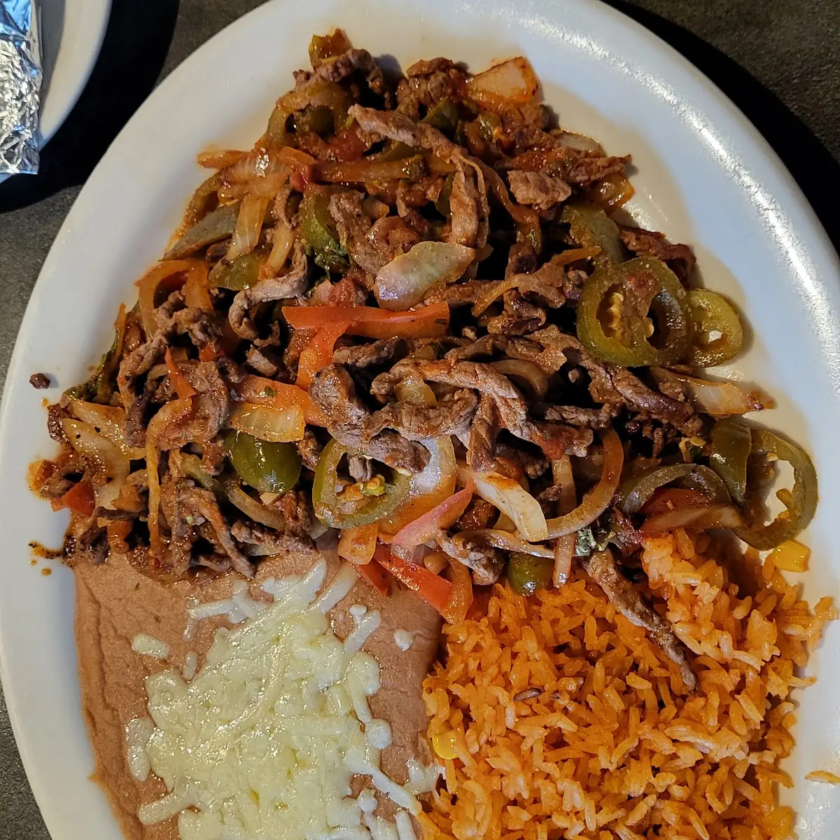 Beef Taco Rice and Beans