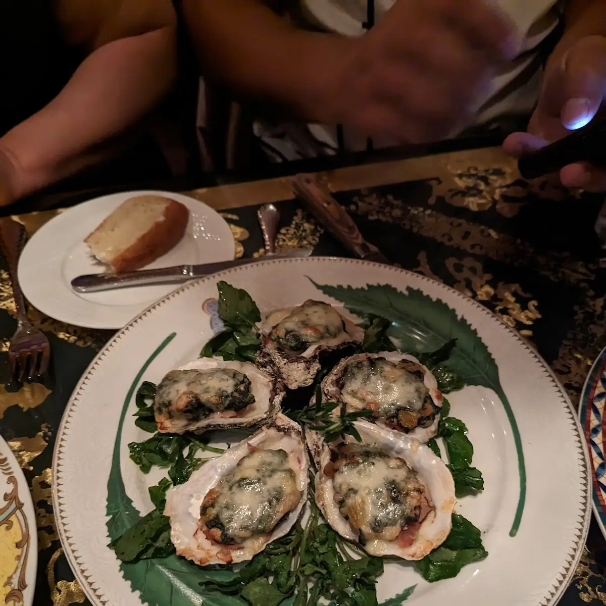 Oysters Rockefeller