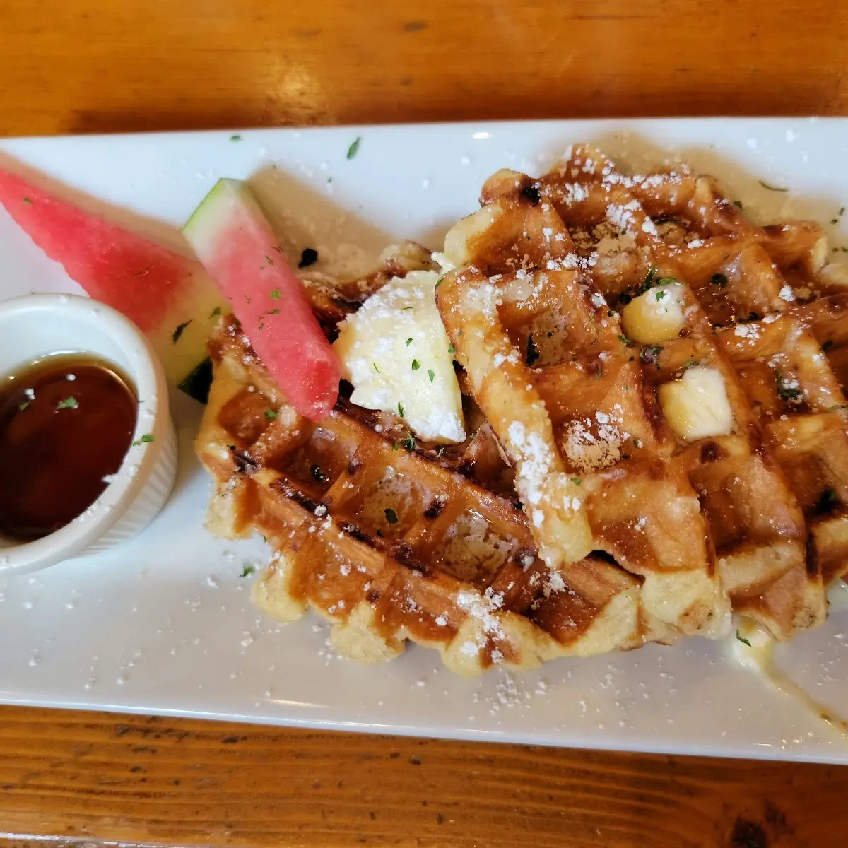 Cinnamon Waffles