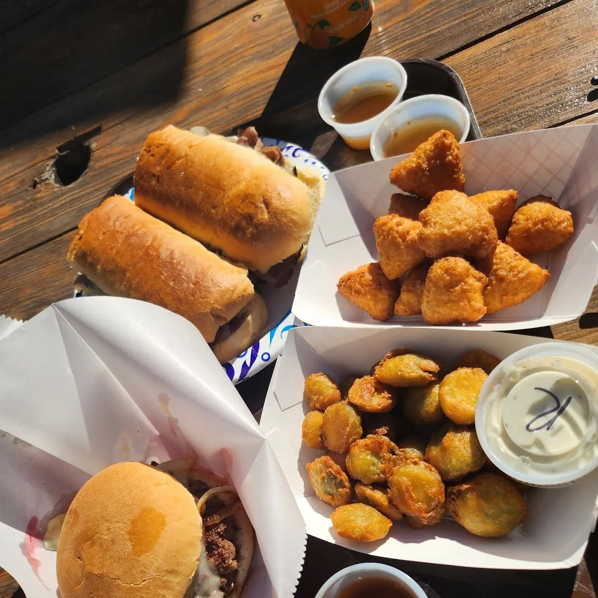 French Dip Burger