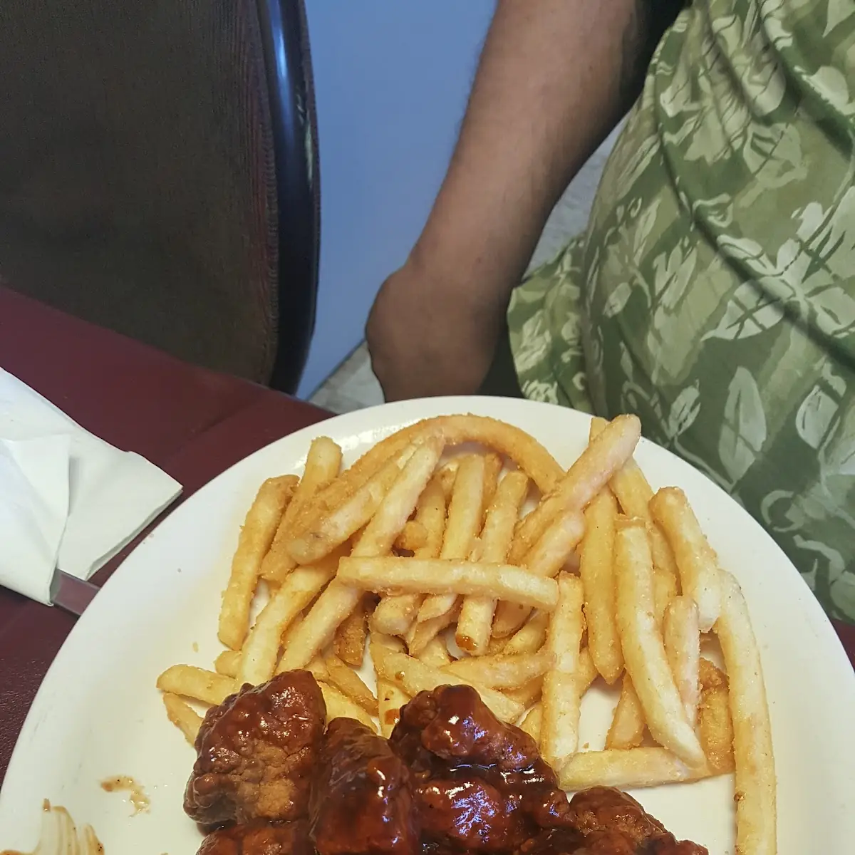 BBQ Chicken and Fries