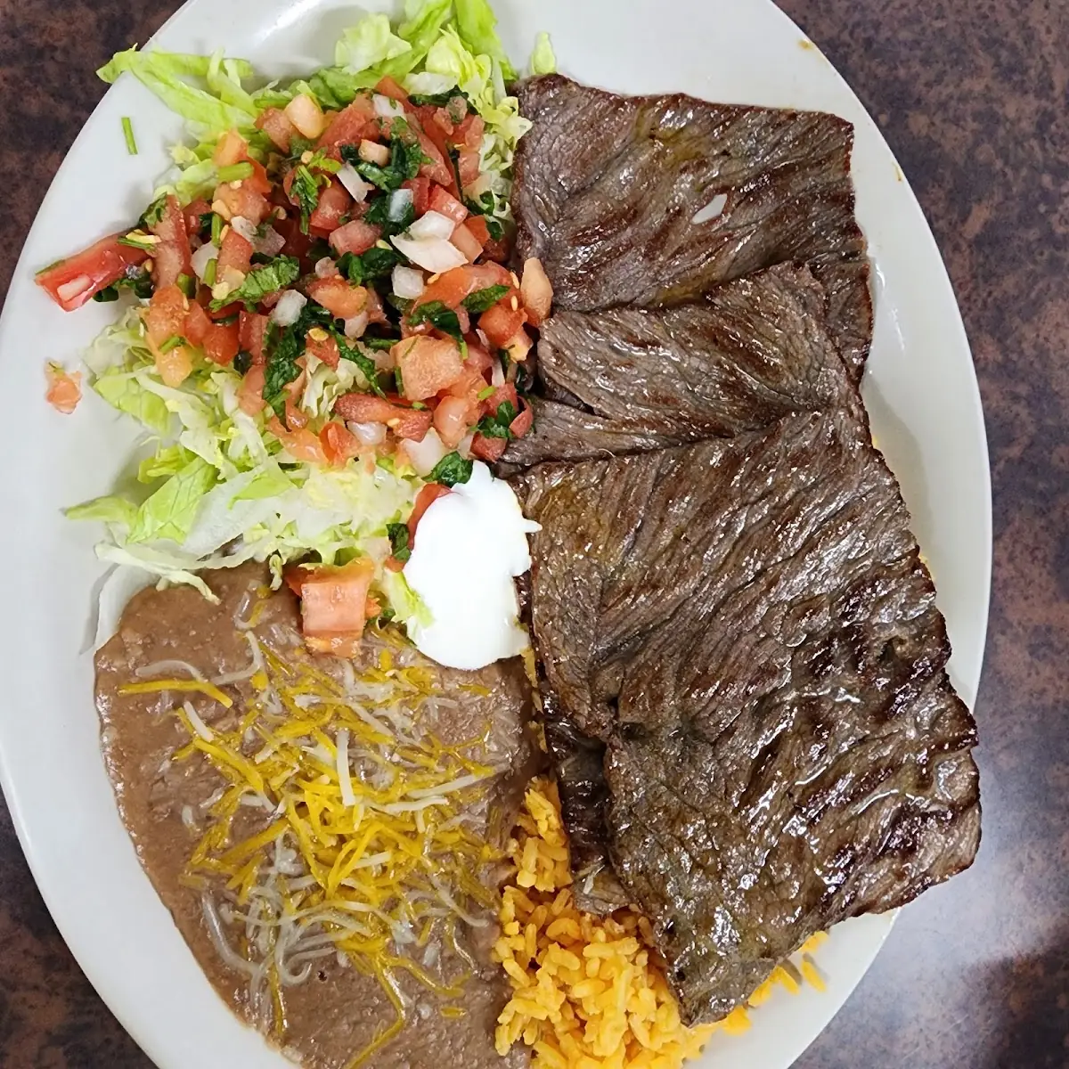 Carne Asada Plate