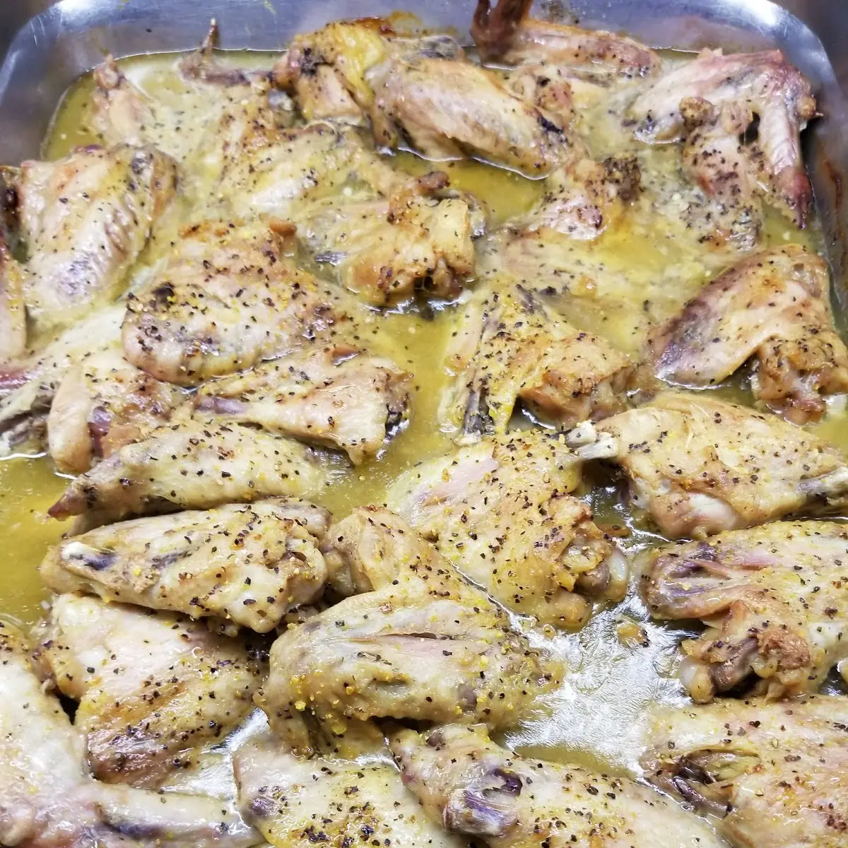 Lemon Pepper Chicken Wings