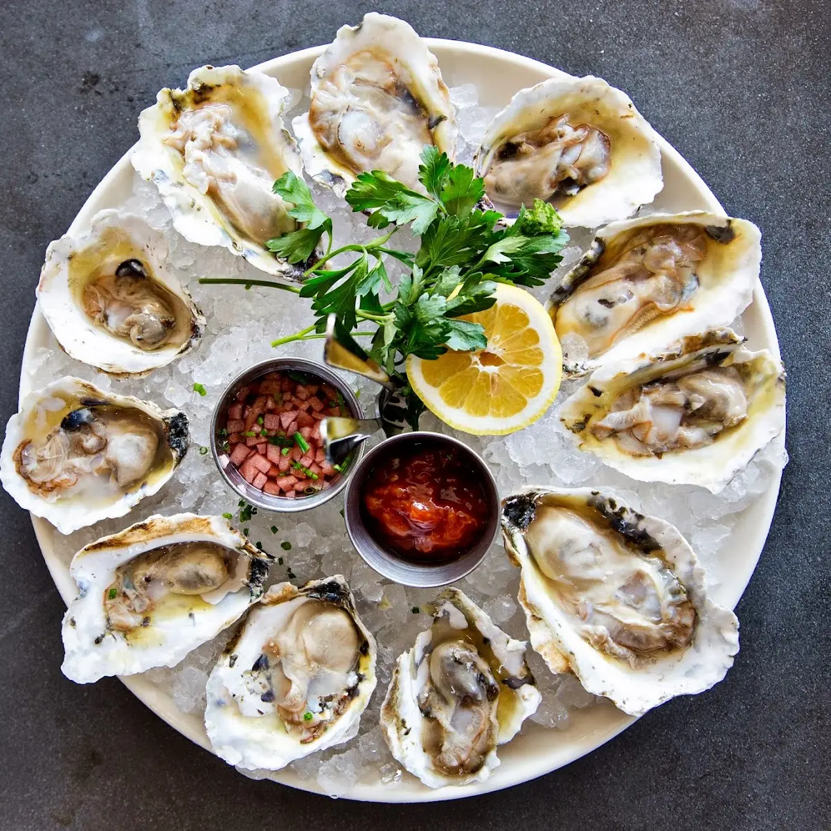 Oysters on the Half Shell