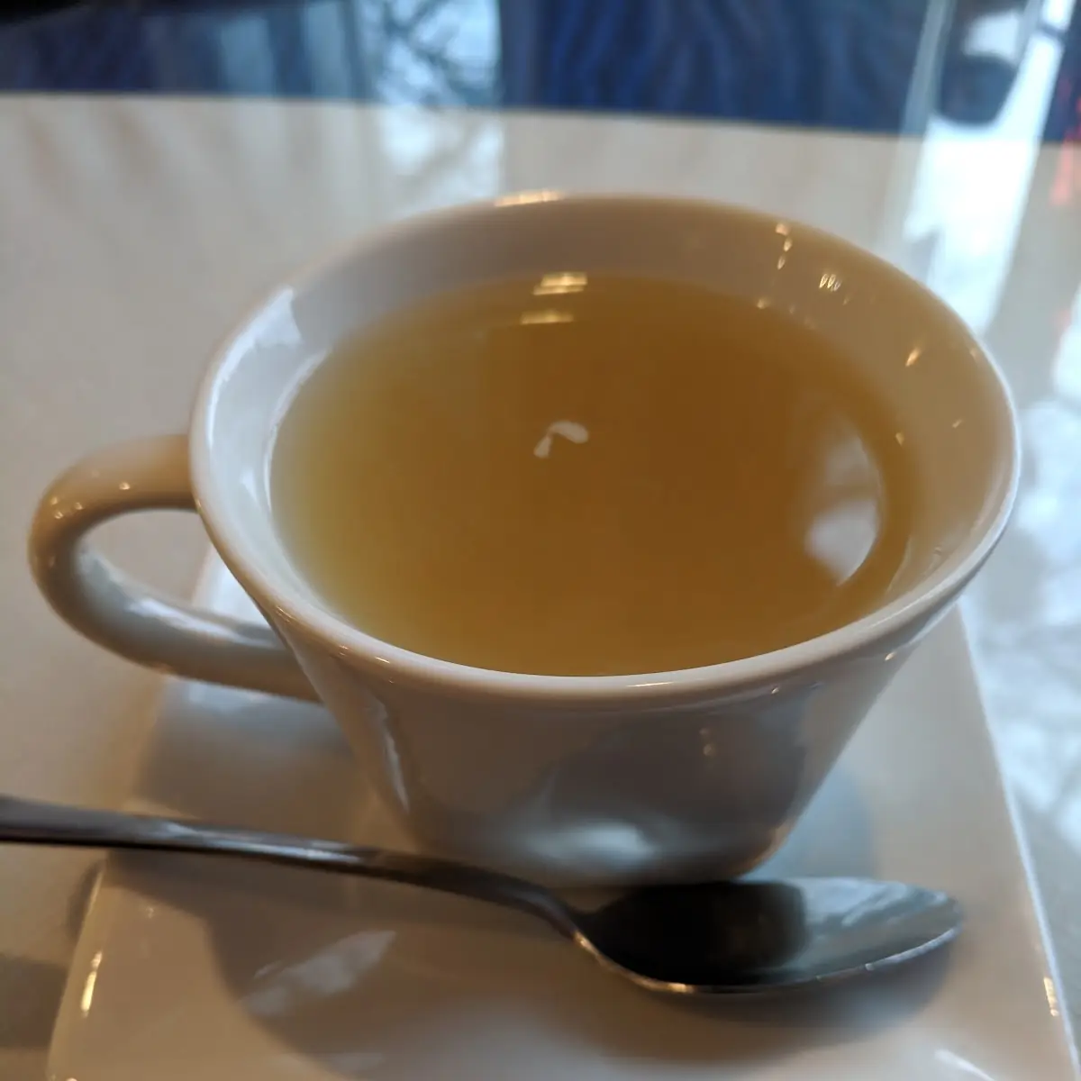 Hot Ginger Tea Sweetened
