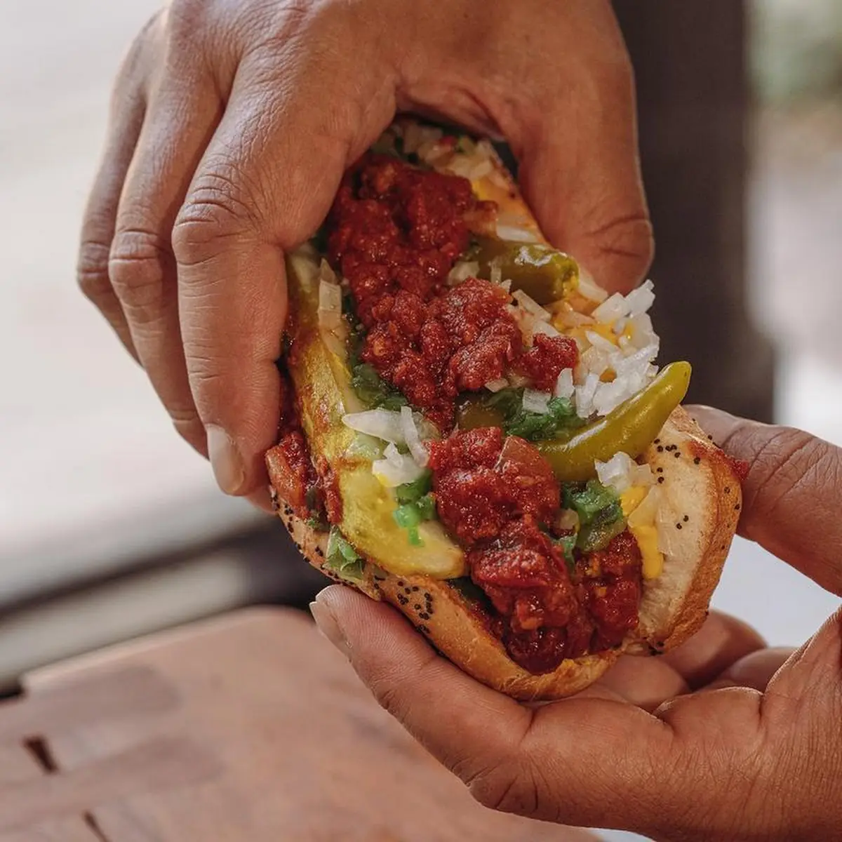 Italian Sausage Sandwich