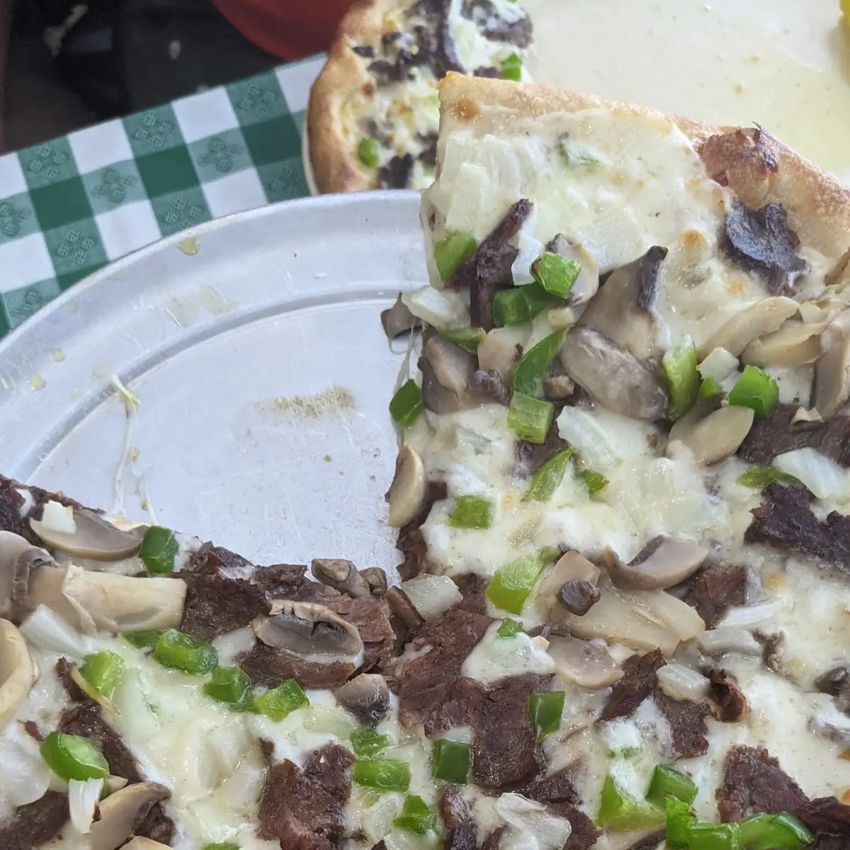 Philly Cheese Steak Pizza