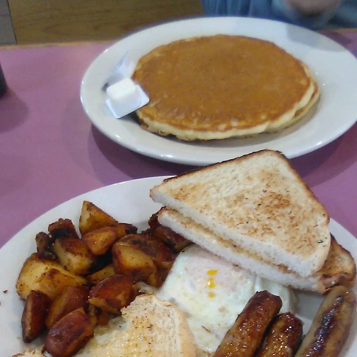 Bacon Sausage or Ham & Egg