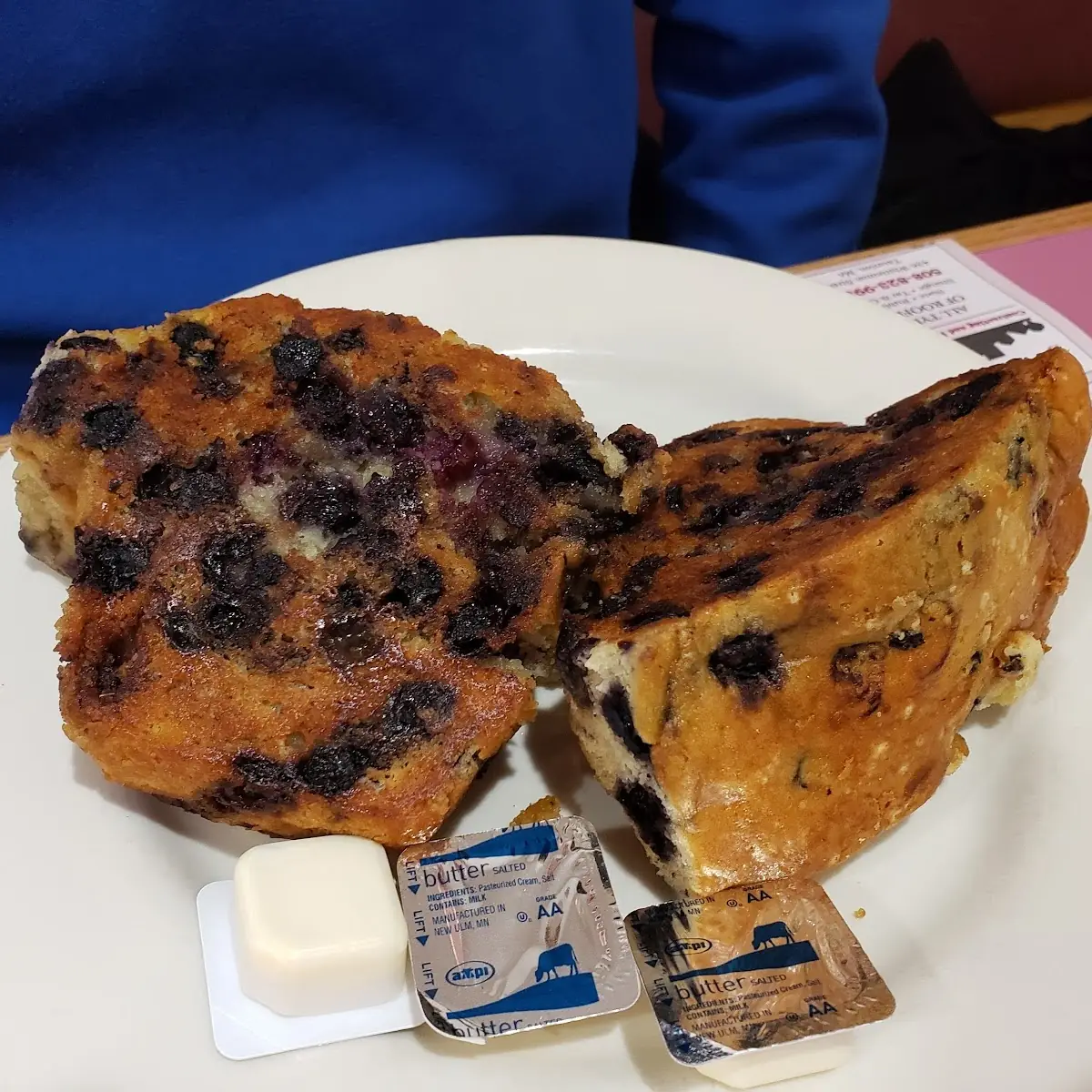 Grilled Blueberry Muffin