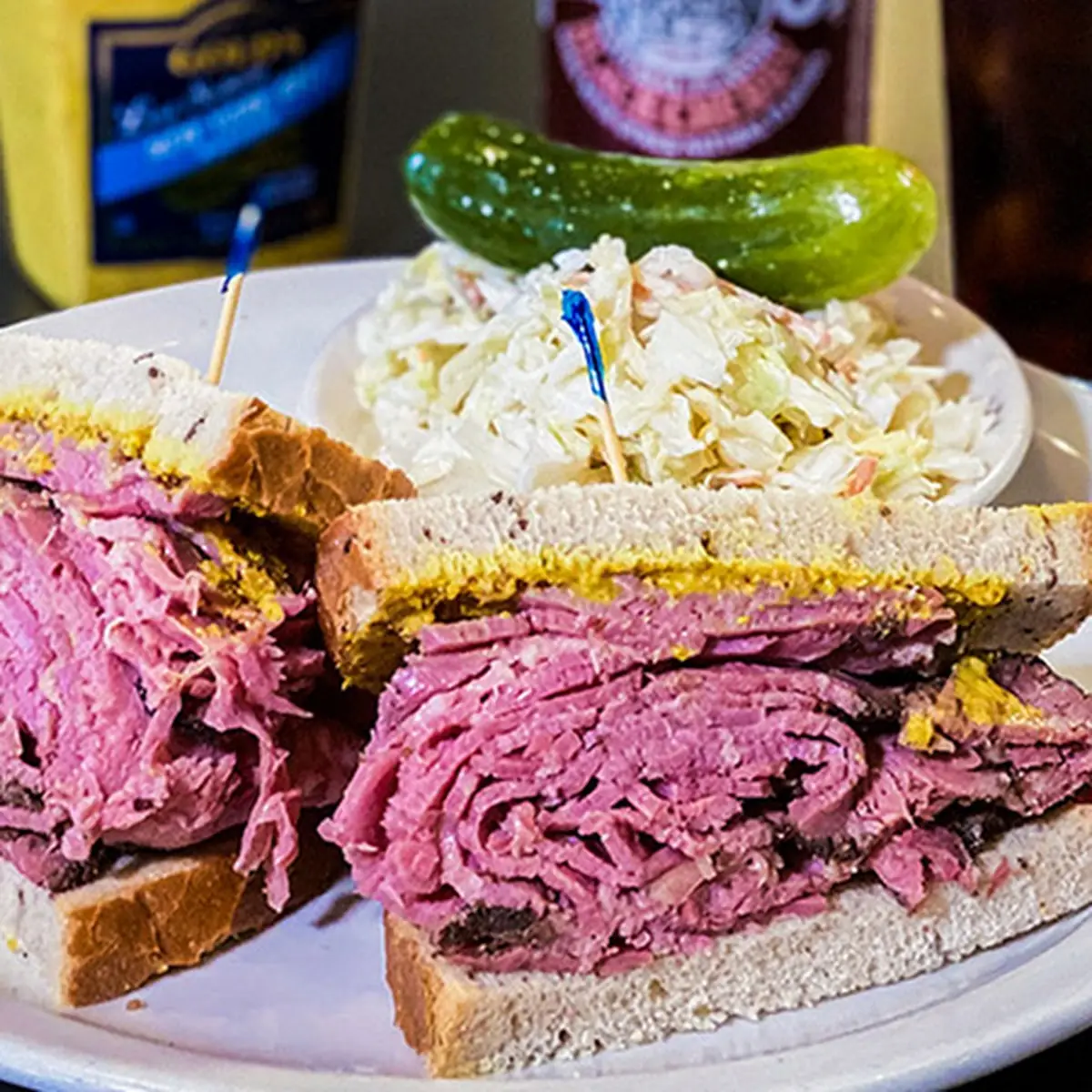Reuben with Pastrami and Corned Beef