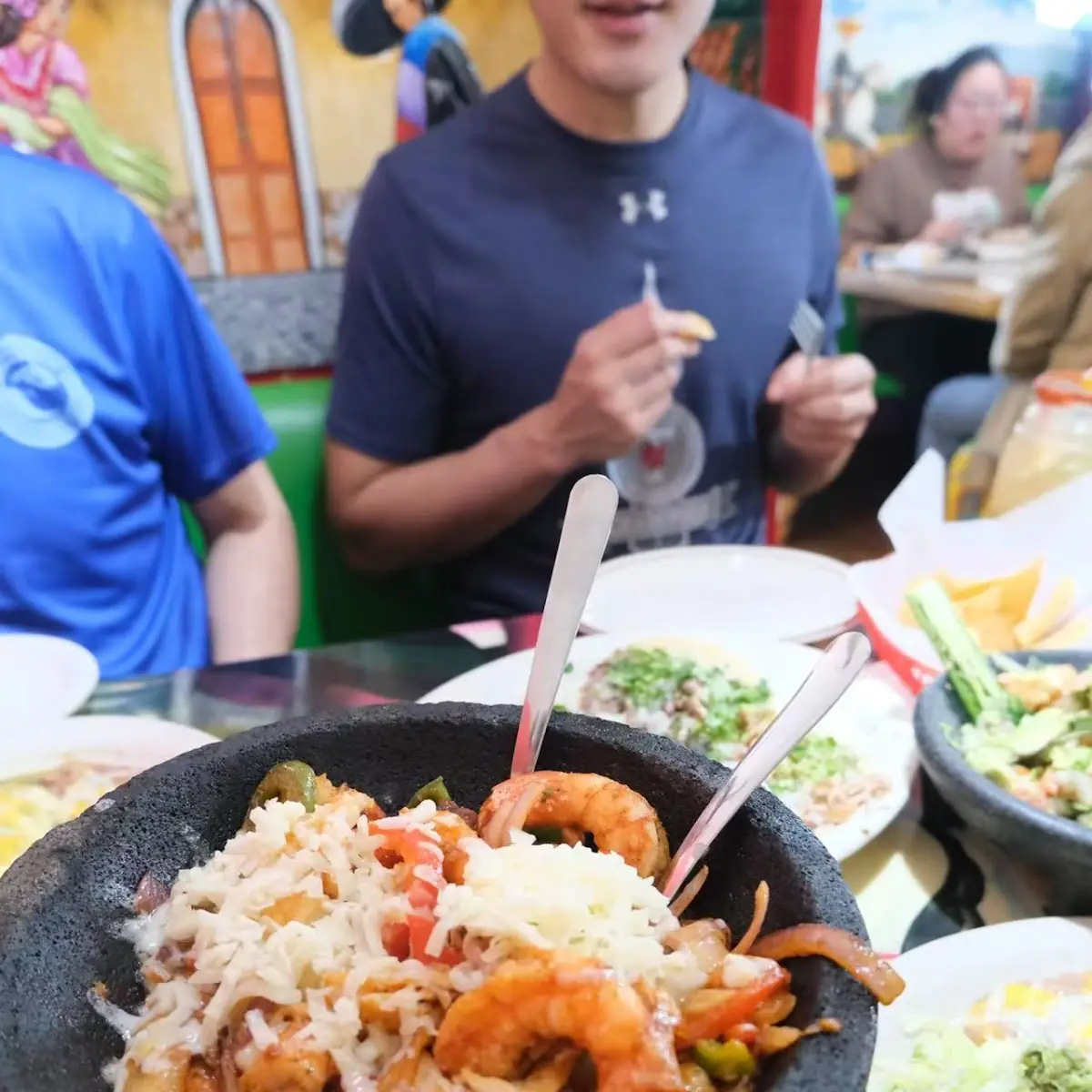 Seafood Molcajete