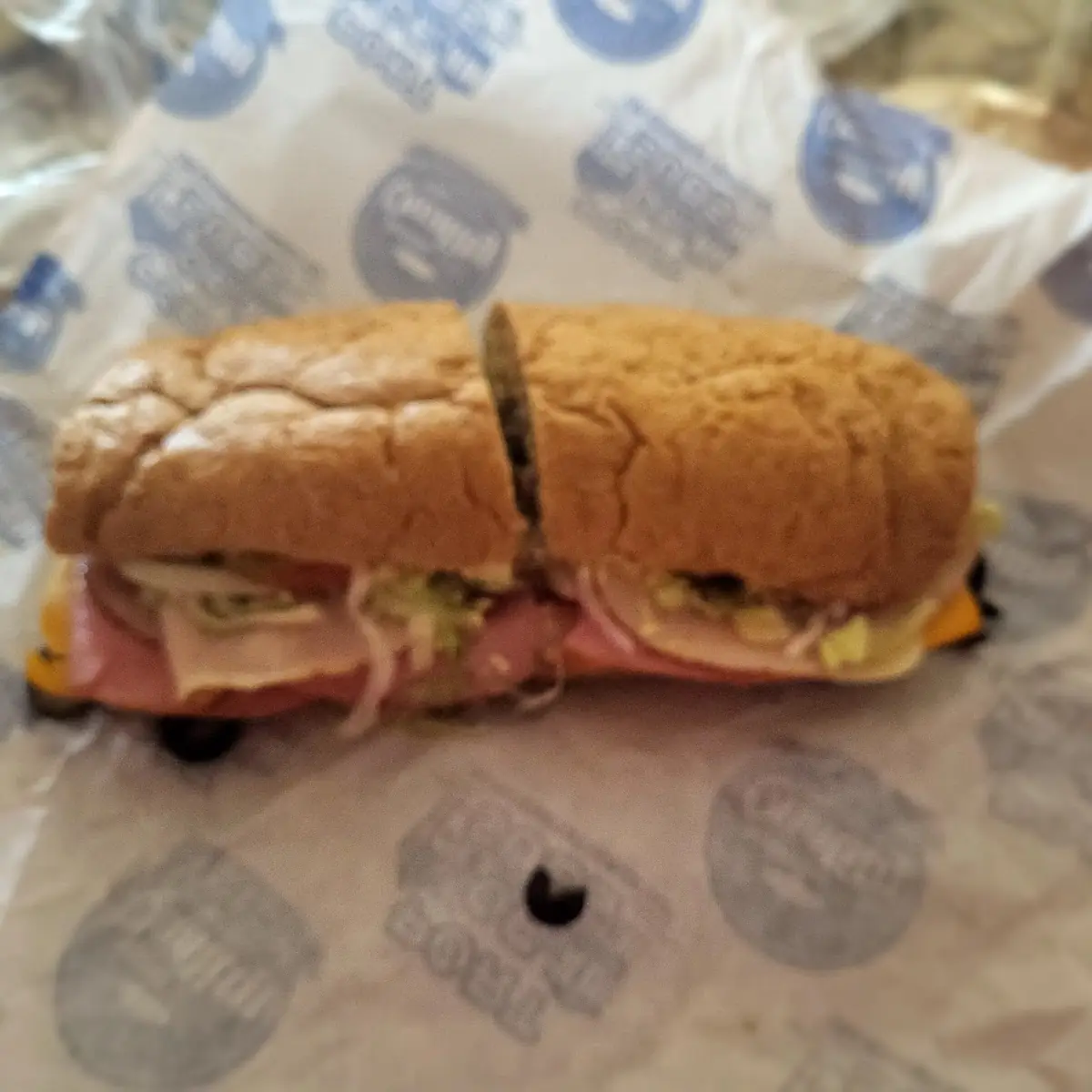 Medium 8 Roast Beef Turkey and Provolone Sandwich