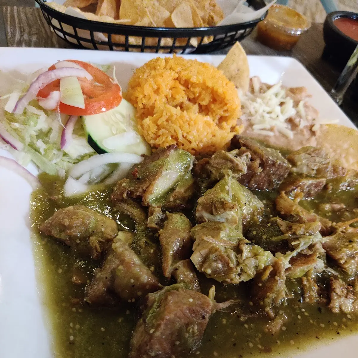Lengua En Salsa Verde