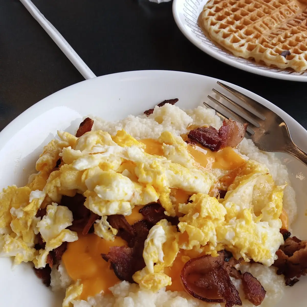 Bacon Egg & Cheese Grits Bowl