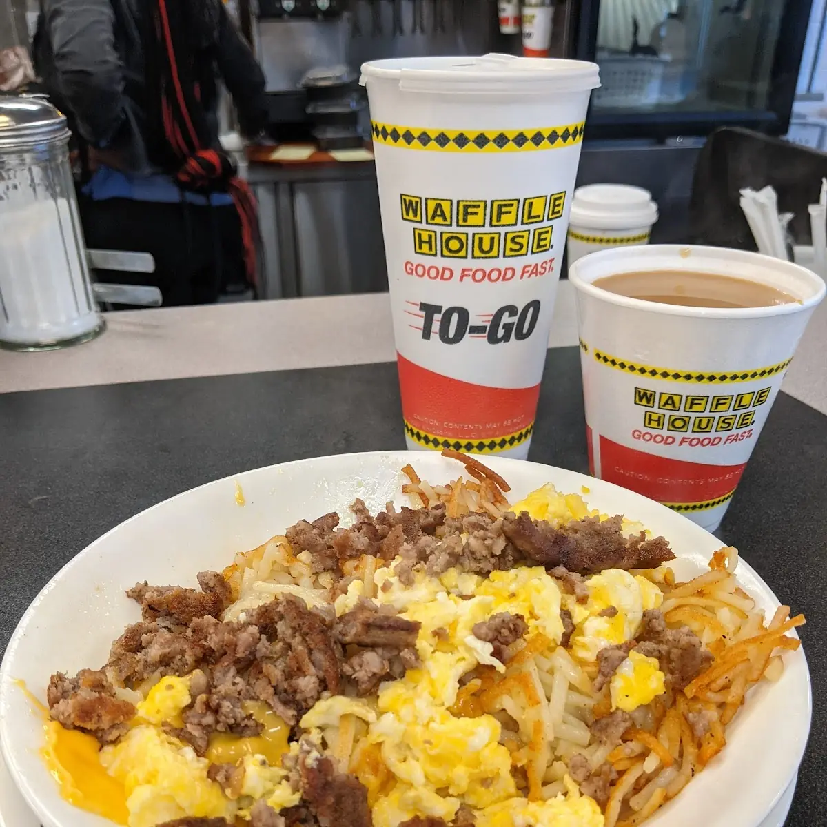 Sausage Egg and Hash Brown Bowl