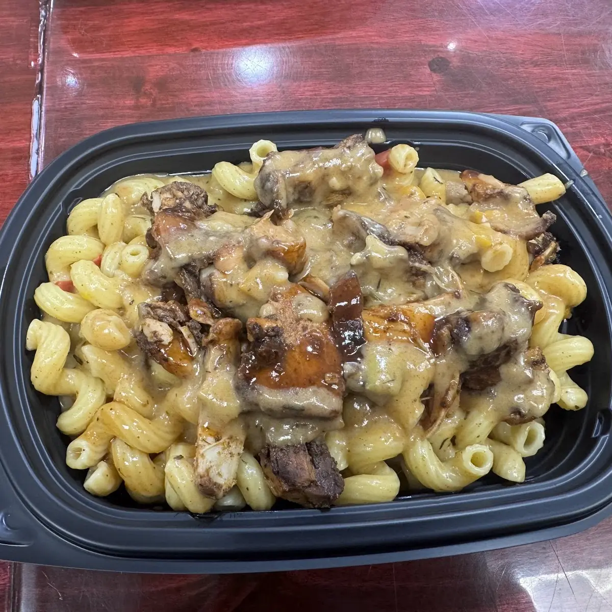 Jerk Chicken Mac & Cheese