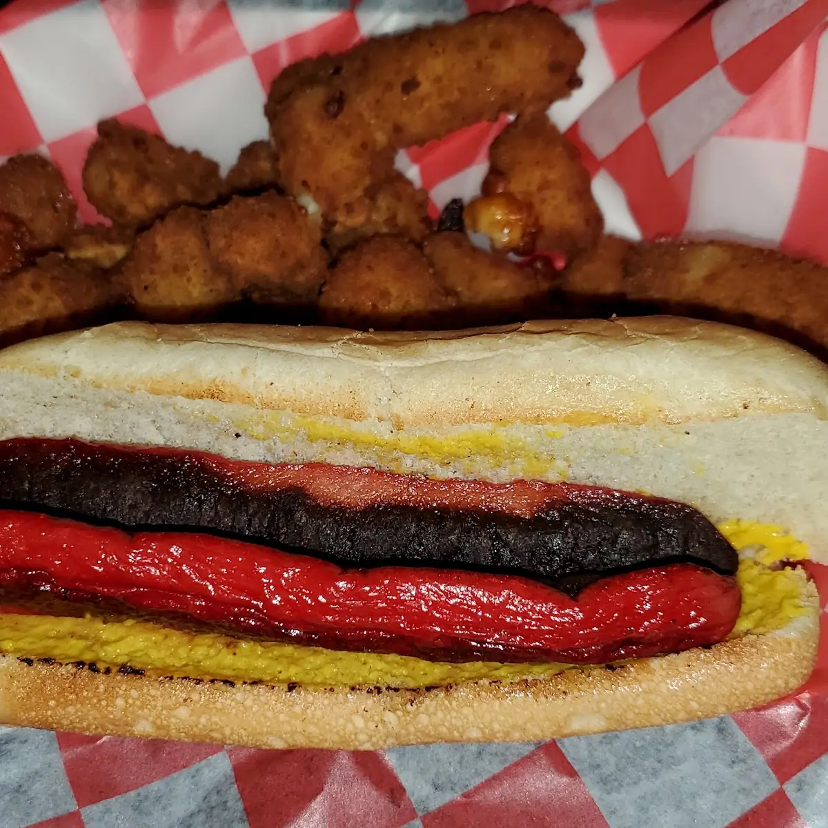 Hot Dog & Cheese Curds