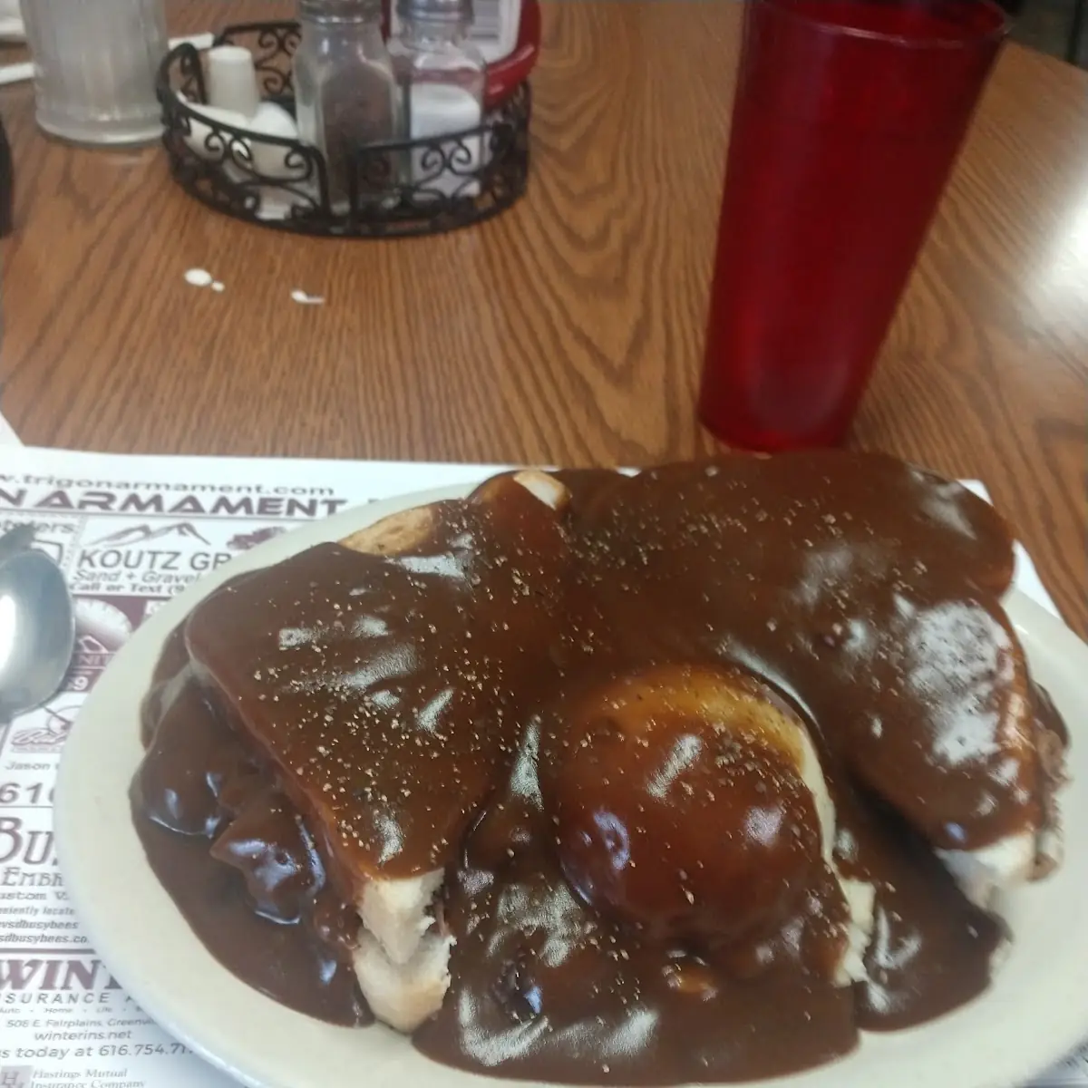 Hot Beef Sandwich Platter